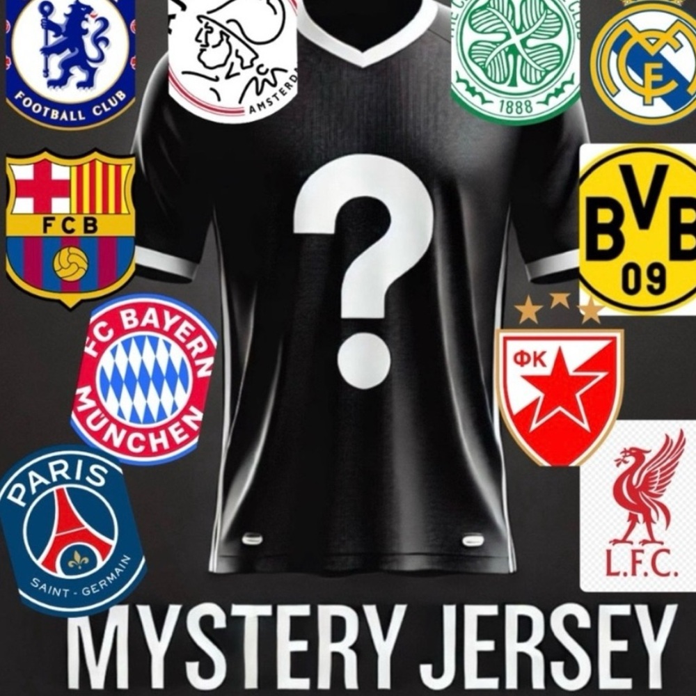 Mystery Soccer Jersey youth UNAUTHENTIC
